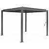 Alice's Garden sweeek Pergola bioclimatica 3x3m Alluminio e Acciaio, lamelle orientabili