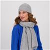 Hekla & Co Cappellino in maglia perlata con risvolto