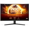 AOC G4 CQ32G4VE Monitor PC 81,3 cm (32") 2560 x 1440 Pixel Quad HD LCD Nero, Grigio