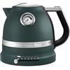KitchenAid Bollitore con regolazione della temperatura da 50 a 100 °C, bollitore per tè con indicatore di temperatura e filtro anticalcare da 1,5 l, elettrico da 2400 Watt, in acciaio inox, pebbled
