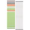 OSRAM LED TUBE T8 EM FLUORA 900 mm, 10W, Tubi LED per favorire la crescita delle piante, pacco da 8
