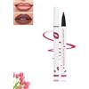 LXCJZY Longwear Liquid Lip Liner, Matte Lip Stain Marker, 2-in-1 Waterproof Lipstick Lip Liner, Waterproof Quick-Drying Long-Lasting Matte Liquid Lipstick. (01, 1 Count (Pack of 1))