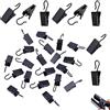 HBYMYDA 60 Pezzi Clip per Tende Clip Tenda con Ganci in Acciaio Inox Clip per Gancio per Tende in Metallo per Foto Bagno Casa Decorazione Craft Display