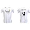 Generico Maglia Kylian Mbappé 9 Home Real M a d r i d 2024/2025 Prodotto Ufficiale per Tifosi Autorizzata Taglie da Bambino (IT, età, 12 Anni, Regular, Bianco)