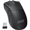 acer Mouse Senza Fili Ergonomico, Mouse Verticale USB C Ricaricabile 3 DPI regolabili 1600/1200/1000, 2,4 GHz Mouse Wireless con 6 pulsanti, Ricevitore USB per laptop, PC, iMac, desktop, ecc.