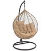 Bizzotto Poltrona Sospesa Amirantes Con Cuscini Naturale Bizzotto Cod.0661731