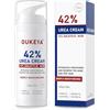 OUKEYA Crema all'Urea al 42% più Acido Salicilico al 2%, Trattamento Intensivo per la Riparazione della Pelle Screpolata Su Mani, Talloni - Confezione Migliorata Con Erogatore a Pompa - 5,29 Once