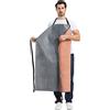 Nanxson Grembiule impermeabile PVC doppio spalla zaino grembiule da lavoro regolabile per l'industria, servizio alimentare, macellaio, pulizia pesce CFS0004
