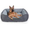 JOEJOY Cuccia Cane Interno Taglia Grande, Cuccia per Cani XXL Lavabile, Cuscino per Cani Morbido Confortevole Letto Cane, 106x80x23cm