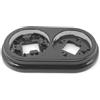 Glowster Doppia cornice in porcellana in elegante nero, perfetta per valorizzare i tuoi ricordi più cari. Il suo design moderno e sofisticato aggiunge un tocco distintivo a qualsiasi angolo.