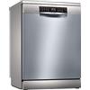 Bosch Elettrodomestici Lavastoviglie Bosch Libero Posizionamento Serie 6 | SMS6ZCI49E, Lavastoviglie Libera Silenziosa 60cm Color Inox Classe C Di Facilissima Installazione, Veloce, Silenziosa