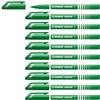 STABILO SENSOR F - Fineliner con punta ammortizzata - Tratto Fine (0,3 mm) - Confezione da 10 - Verde