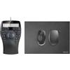3Dconnexion SpaceMouse Enterprise Kit 2 (Soluzione CAD professionale, Mouse 3D e CadMouse in Kit, nero)