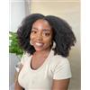 Tmbitto Parrucche Capelli Umani Per Donne Nere - Afro Kinky Ricci 100% Umani Glueless None Lace Afro 180% Densità 16 Pollici