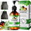 Bibonse Shampoo al Rosmarino 3 in 1 300ml Organico per la Crescita dei Capelli Con Olio di Ricino Nero e Batana, Biotina Contro la Caduta