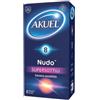 PIKDARE SPA Profilattico Akuel Nudo Supersottile 8 Pezzi