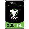 Seagate Hard Disk 3.5 18TB Seagate Exos X20 SAS [ST18000NM000D]