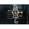 NOBLE COLLECTION Harry Potter Porta Bacchetta a 5 Posti Con Il Marchio Nero Noble Collection