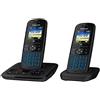 Panasonic (TG. Duo) Panasonic KX-TGH722FRB DECT Telefono Digitale Senza Fili con Rispondit