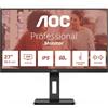 Aoc Monitor PC 27" 4K Ultra HD IPS Luminosità 350 cd/m2 Risposta 4 ms E3 U27E3UF