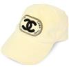 CHANEL Pre-Owned - Cappello con logo CC anni '90-2000 - Donna - cotone/nylon - Taglia unica - Toni neutri