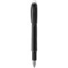 MONTBLANC LUXURY PENS PENNA STILOGRAFICA M 129744, SAW BLACK COSMOS