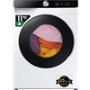 Samsung Lavasciuga 11+6 Kg Classe D Centrifuga 1400 giri Profondità 60 cm Inverter Funzione Vapore AI Control - WD11DG6B85BKU3