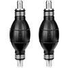 ETOPARS 2 Pezzi 12mm Pompetta di Aspirazione Lampadina Pompa Mano Primer Lampadina Adescatore Pompa Carburante Pompa Sifone Trasferimento Benzina Diesel