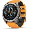 GARMIN FENIX 8 Sapphire Amoled 51mm Titanium Spark Orange 010-02905-11