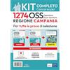 Edises Edizioni Kit concorso 1274 posti OSS Regione Campania. Manuale, test, guida OSS, video-corso, software. Con software di simulazione. Con videocorso