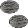uyeoco Gomitolo di Filato Grosso Filato Morbido di Ciniglia, Gomitolo di Filato per Lavori A Maglia, 1/2/5/10volumeFilato di Lana per Uncinetto E Maglieria Coperte Sciarpa Cappello, Hobby Creativi DIY (col
