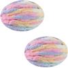 uyeoco Gomitolo di Filato Grosso Filato Morbido di Ciniglia, Gomitolo di Filato per Lavori A Maglia, 1/2/5/10volumeFilato di Lana per Uncinetto E Maglieria Coperte Sciarpa Cappello, Hobby Creativi DIY (col