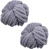 uyeoco Gomitolo di Filato Grosso Filato Morbido di Ciniglia, Gomitolo di Filato per Lavori A Maglia, 1/2/5/10volumeFilato di Lana per Uncinetto E Maglieria Coperte Sciarpa Cappello, Hobby Creativi DIY (col