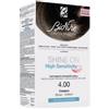 Bionike SHINE ON HIGH SENSITIVITY PLUS CASTANO 4,00 RIVELATORE IN CREMA 75 ML + CREMA COLORANTE 50 ML