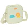 Safta PRESCUCOLAR SELVA - Borsa a tracolla piccola, borsa per bambini, ideale per bambini dai 5 ai 14 anni, comoda e versatile, qualità e resistenza, 16 x 4 x 18 cm, colore bianco rotto, BIANCO ROTTO,