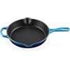 LE CREUSET Grill rotondo profondo Evolution in ghisa vetrificata, 25 cm, Azure, 20187262200422