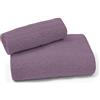 LEONARDO HOME - set di asciugamanI 1+1, 450 gsm, composizione set viso 50x100+ ospite 40x60, certificato OEKO-TEX, massimo comfort e morbidezza.