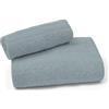 LEONARDO HOME - set di asciugamanI 1+1, 450 gsm, composizione set viso 50x100+ ospite 40x60, certificato OEKO-TEX, massimo comfort e morbidezza.