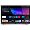 TELESYSTEM TS43LXQLSMV14 TV LED 43'' 4K SMART TV DVB T2/S2 CLASSE F NERO