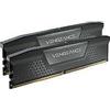 Corsair DDR5 64GB PC 6000 CL30 KIT 2x32GB VENGEANCE Nero