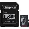 Kingston Industrial microSD -64GB microSDHC Industrial C10 A1 pSLC Scheda + Adattatore SD - SDCIT2/64GB