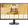 Aoc Monitor PC 27 3840 x 2160 Pixel 4K Ultra HD IPS Luminosità 350 cd/m2 Risposta 4 ms colore Nero - B3 U27B3A