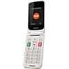 Gigaset GL590 - Telefono Cellulare Dual SIM Display 2.8 Batteria 800 mAh Fotocamera con SOS Torcia Radio FM e Bluetooth colore Bianco - Gl590