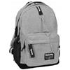 BeUniq Zaino scuola per ragazzi leggero e comodo zaino con due scomparti e due tasche laterali, zaino sportivo per ragazzi e ragazze, grigio.