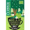 CUPPER Infuso Biologico Winter Strudel, Tisana Mela e Cannella, Tisane Natalizie, Filtri 100% Biodegradabili, Confezione da 20 Bustine