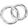 Efco-Cera Wedding Rings cm, Colore Argento Brillante, 30 mm