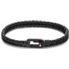 TOMMY HILFIGER Bracciale nero in acciaio minimalist