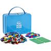 PLUS PLUS Plus-Plus- Set di mattoncini da Costruzione, in Pratica Scatola di Metallo con Manico, 600 Pezzi, Multicolore, 7002