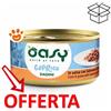 Oasy Cat Caprice Dadini in Salsa al Salmone e Pollo - Lattina Da 85 Gr - CONFEZIONE RISPARMIO