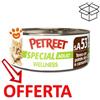 Petreet Cat Adult Wellness Tonno con Patate Dolci e Camomilla - Lattina da 70 Gr - CONFEZIONE RISPARMIO
